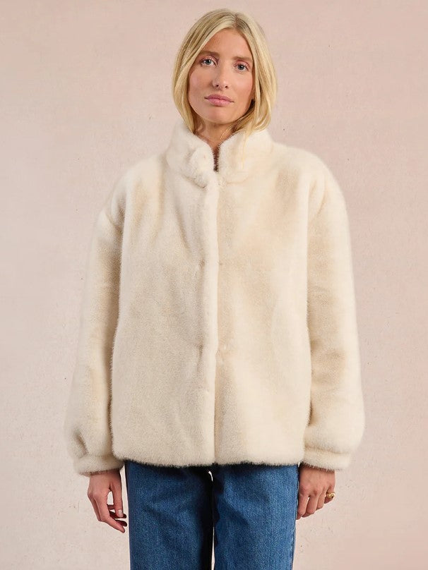 MOLLY FAUX FUR JKT ZIP
