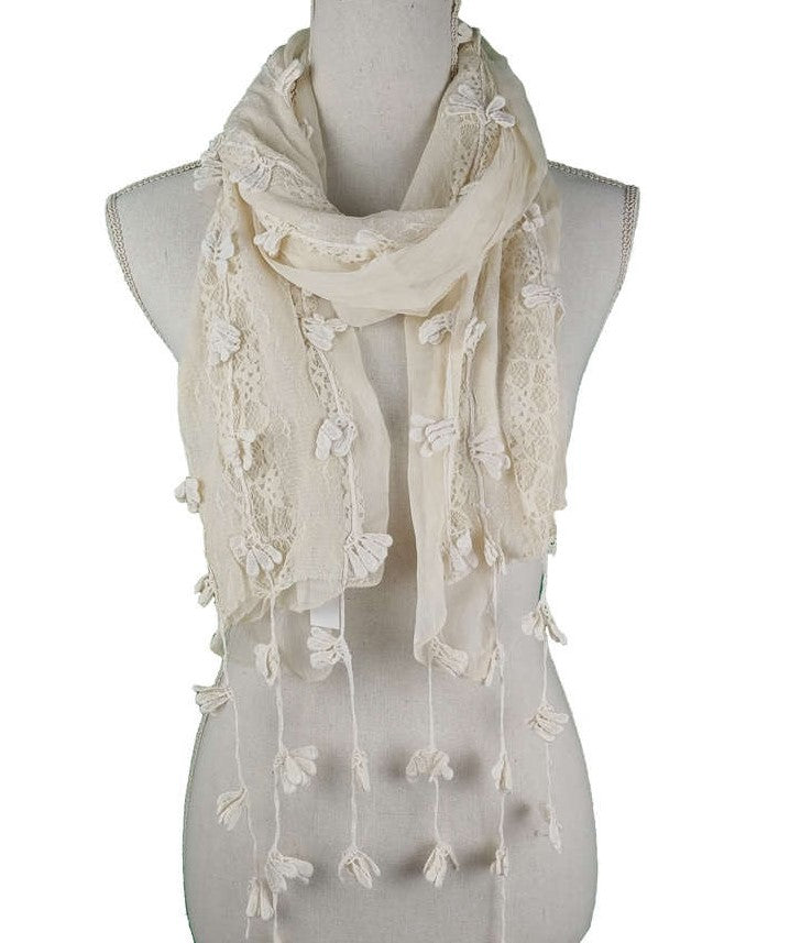 LIGHTWEIGHT 3D VINE SCARF