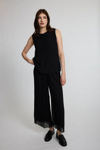 PISTACHE BLOUSE SLVLSS GRGTT PLSS