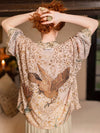 MARKET OF STARS CROPPED KIMONO