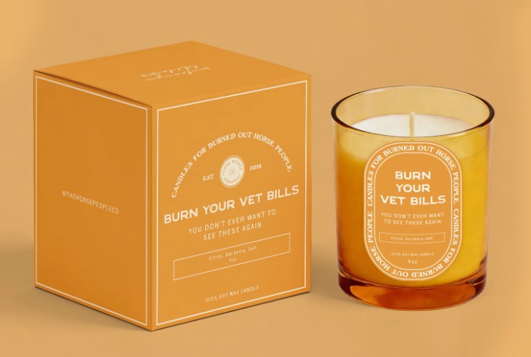 CANDLE FOR BURNED OUT HORSE PEOPLE