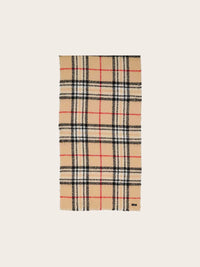 FRAAS SCARF PLAID KNIT SCARF