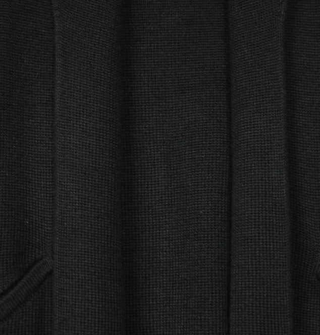 DEEP POCKETS ROUNDED SHOULDER CARDIGAN