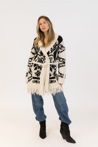 LYLA FRINGE CARDIGAN