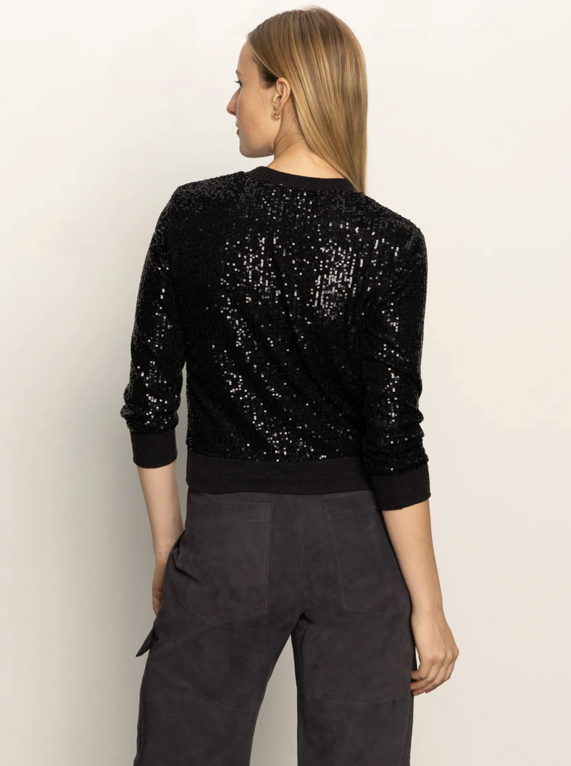 SANCTUARY RELAXED SPARKLE PULLOVER