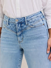 JUDY BLUE HIGH WAISTED RETRO WIDE JEANS