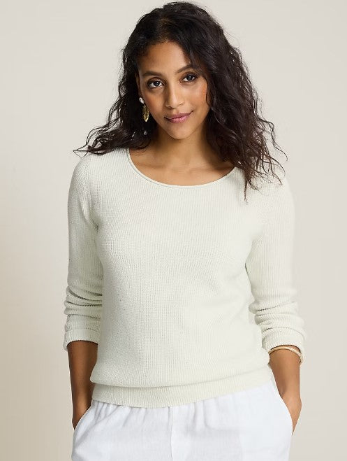 TOMMY SWEATER CREW SHIMMER