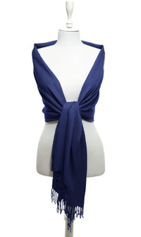 SOLID PASHMINA WRAP SCARF