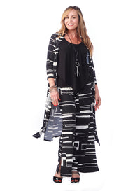 RAPZ LONG PRINT DUSTER