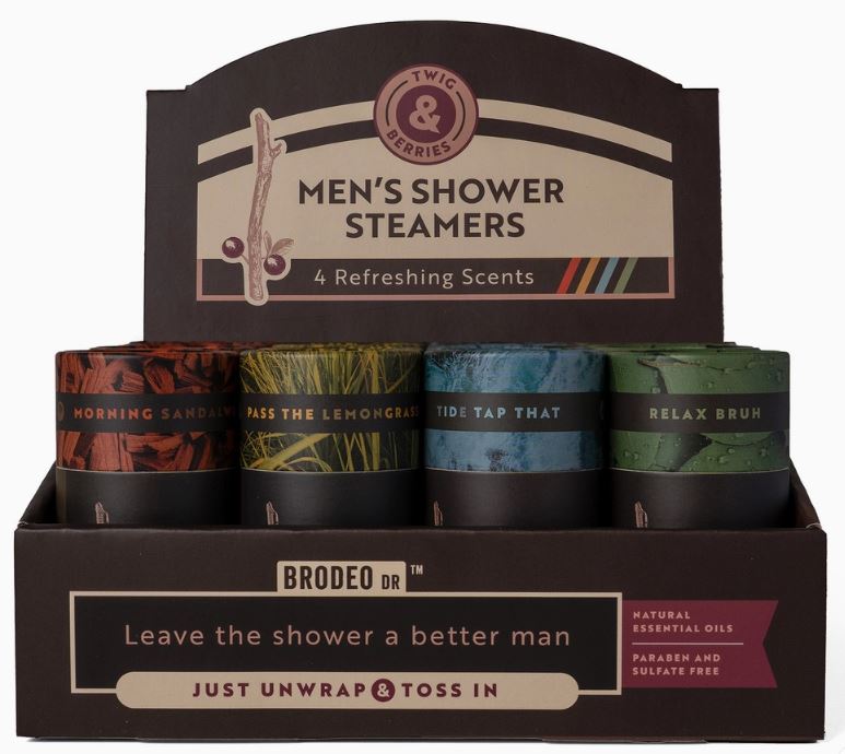 SHOWER STEAMERS FOR MEN