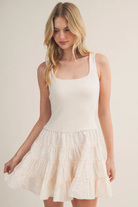 MUST TANK BOD TIERED DRESS