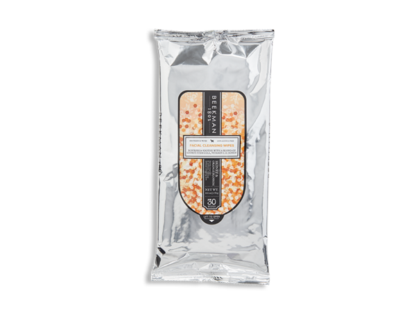 BEEKMAN FACE WIPES HONEY/ORAN