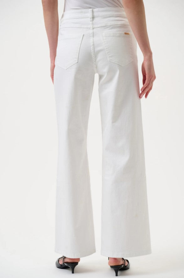JOSEPH RIBKOFF CLASSIC WIDE LEG STRETCH JEAN