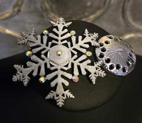 KBELL PIN MAGNETIC SNOWFLAKE