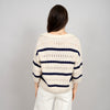 RD SWEATER 3/4 SLEEVE V NECK