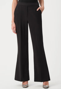 JOSEPH RIBKOFF PANT LUX TWILL FLARED PULL ON
