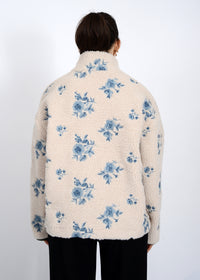 RD PULLOVER MOCK NCK FLRL