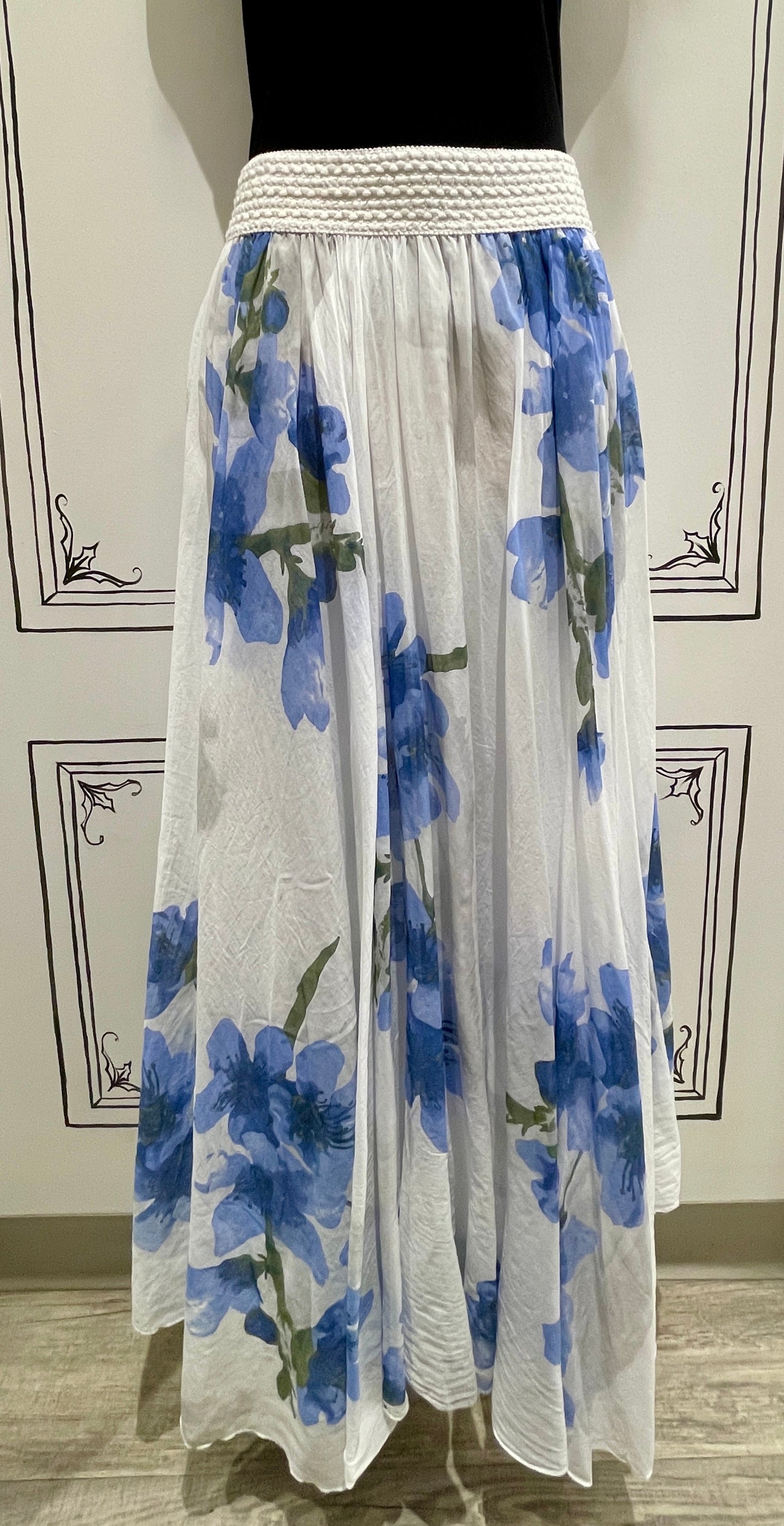 FLORAL DESIGN SKIRT