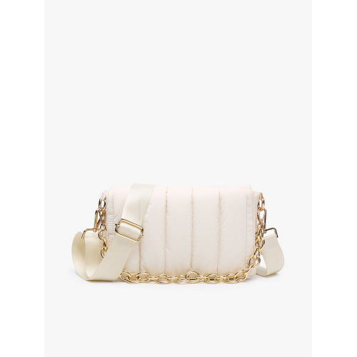 JEN & CO. CROSSBODY PUFFER