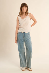 MOLLY TANK FLARE ROUND NECK