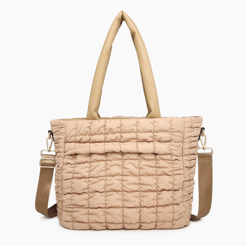 JEN & CO. PUFFY TOTE BAG