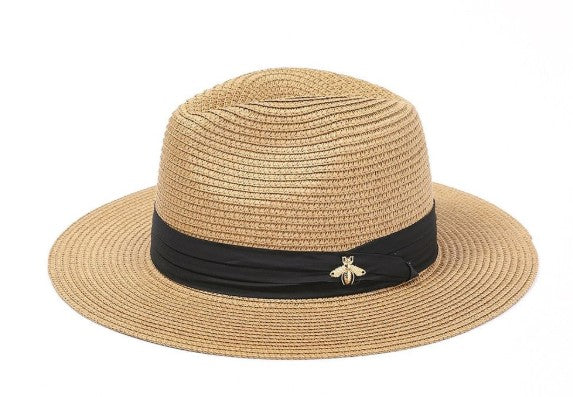 STRAW SUMMER BEE HAT