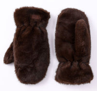 WELL GLOVE LEO MITTEN FAUX FUR
