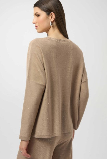 JOSEPH RIBKOFF V NK SWEATER SPRKL