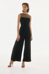 JOSEPH RIBKOFF SILKY KNIT SLEEVELESS JUMPSUIT