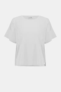 RIBKO TOP CTTN BOXY TEE