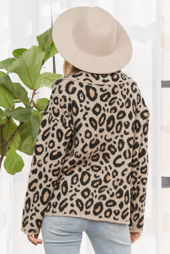 BUTTON DOWN KNIT CARDIGAN