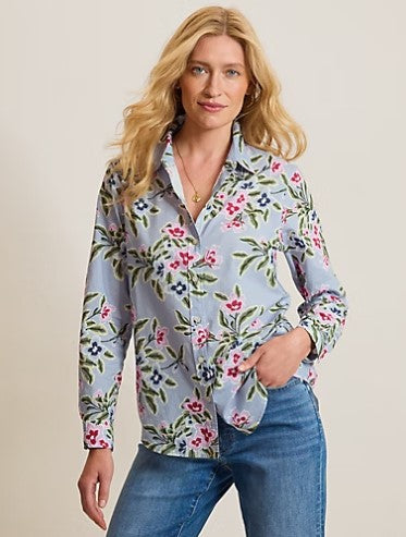 TOMMY SHIRT PETALS VOILE L/S