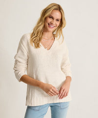 TOMMY SWEATER CHENILLE V NK