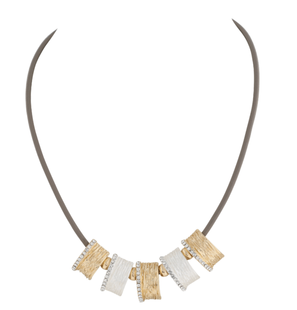 MERX NECKL STRING TEXTURE CHARM
