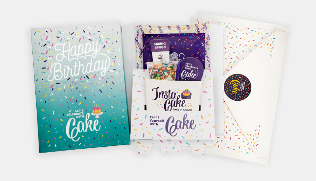 INSTA CAKE CARD