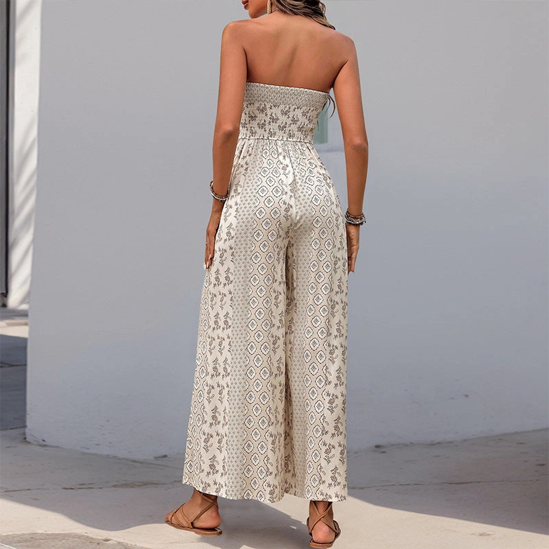 PRINTED JUMPSUIT