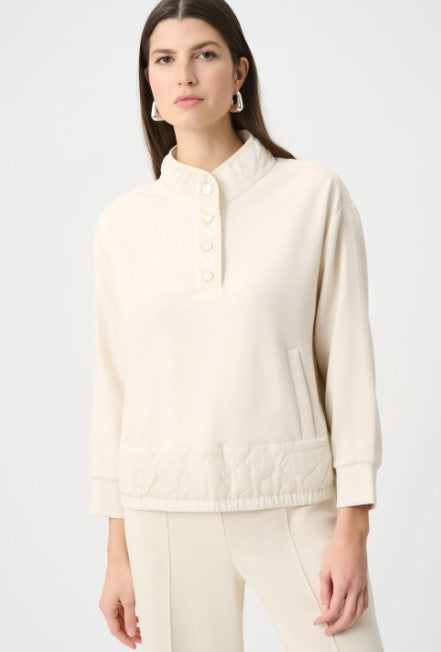 JOSEPH RIBKOFF TOP SCUBA JERSEY FUNNEL NECK