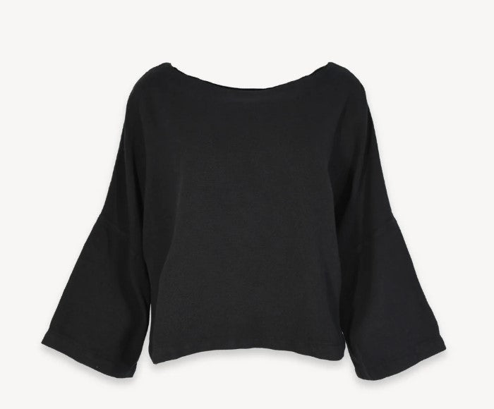 POKO TOP CROP BELL SLEEVE