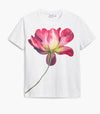 DESIGUAL FLOWER PRINT TEE