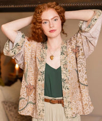 MARKET OF STARS CROPPED KIMONO