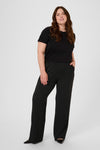 KAFFE CURVE WIDE LEG TROUSERS