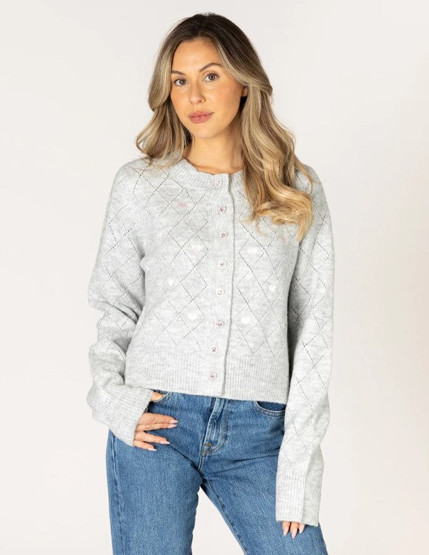 LYLA SWEATER EMBROIDERED HEARTS