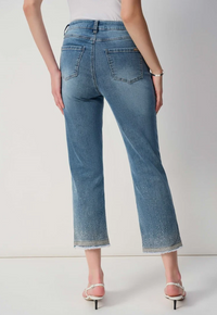 JOSEPH RIBKOFF JEANS STRAIGHT FIT CROP