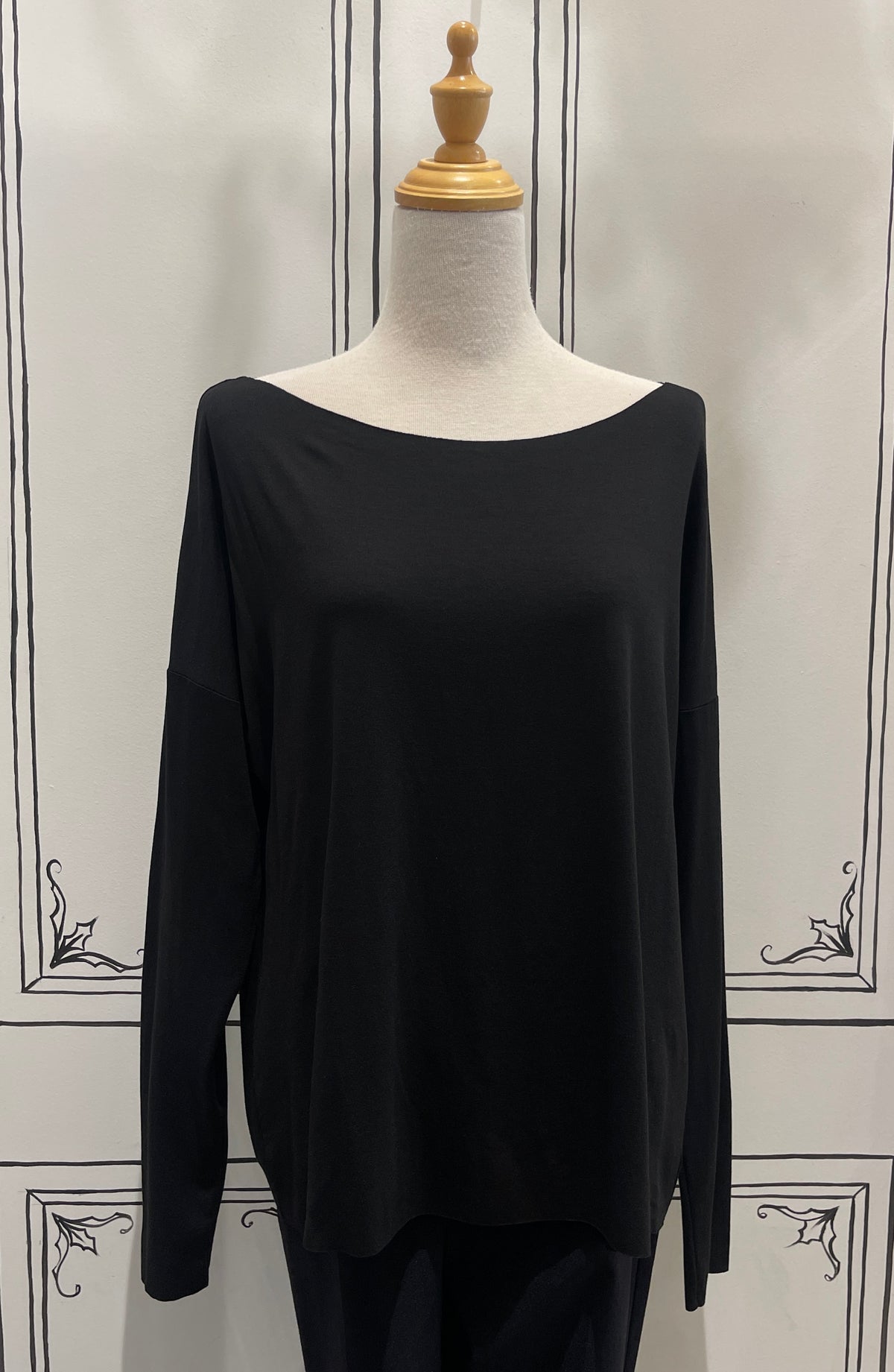 LONG SLEEVE PLAIN TOP