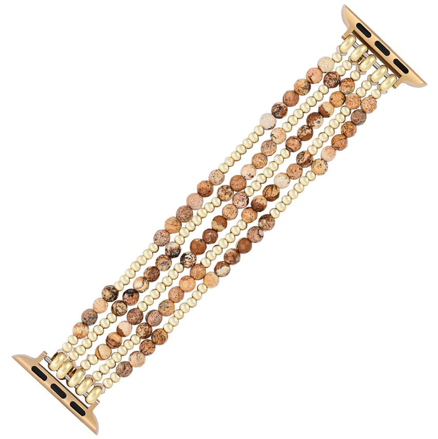 CAPE DIABLO APPLE WATCH STRAP STRETCH BEAD