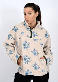 RD PULLOVER MOCK NCK FLRL