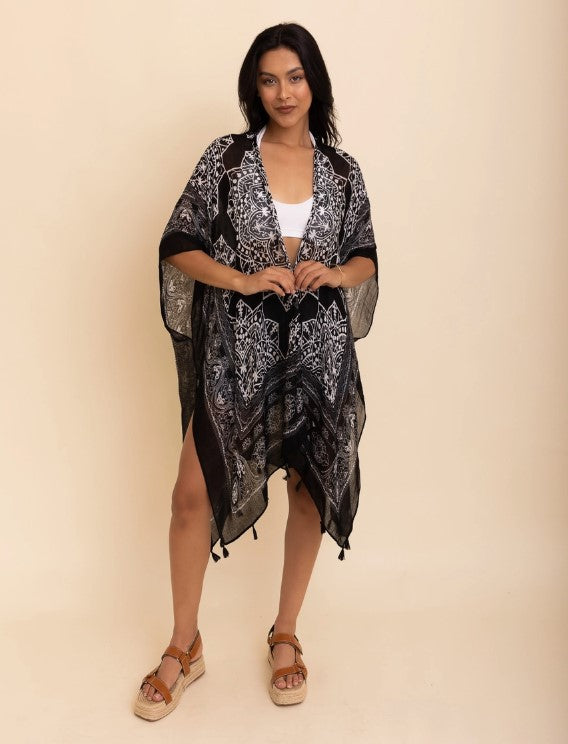 KIMONO W/TASSELS
