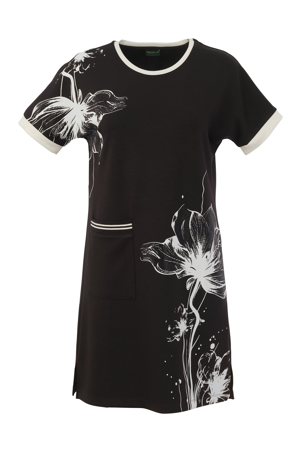 TRICOTTO TSHIRT DRESS W PKT