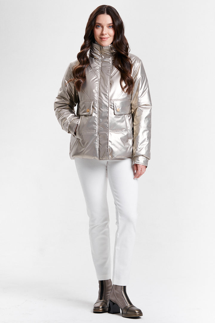 NIKKI SHORT PUFFER W PKTS