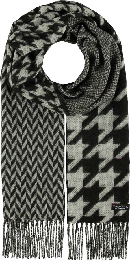 FRAAS SCARF HOUNDSTOOTH